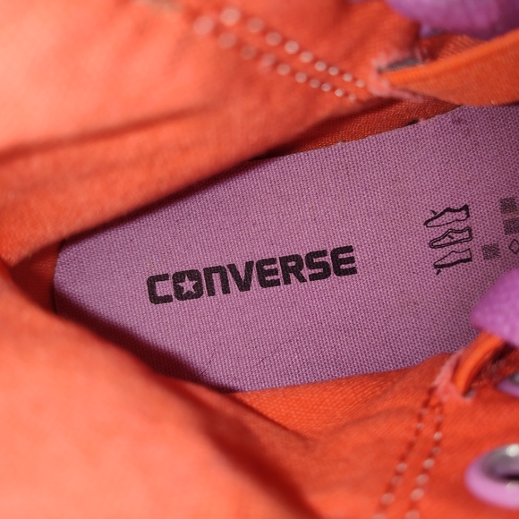 Converse All Star High Top Sneaker Double Lace Size 11 Junior - Picture 3 of 14